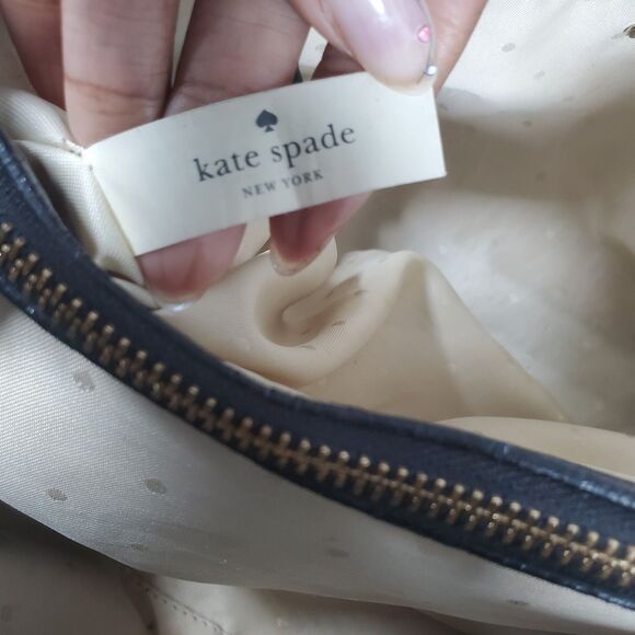 Kate Spade Women’s Quilted Shoulder Bag Black Leather Medium Sedgewick Place - Picture 3 of 16